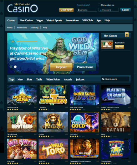 Virtual casino online